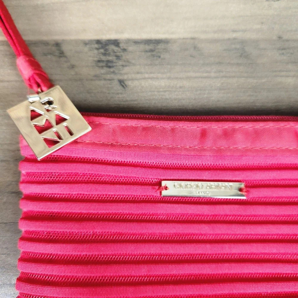 Giorgio Armani Wristlet Cosmetic Pouch Makeup